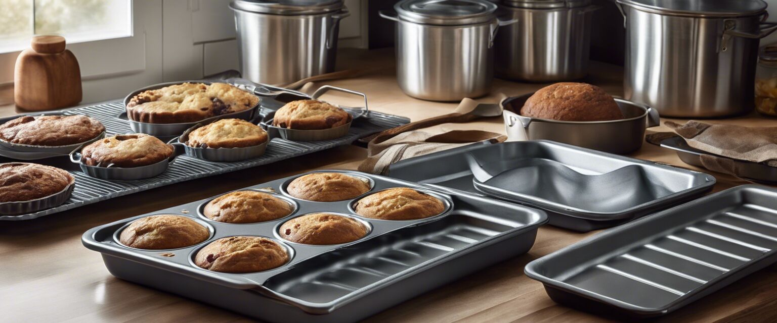 Collection of bakeware