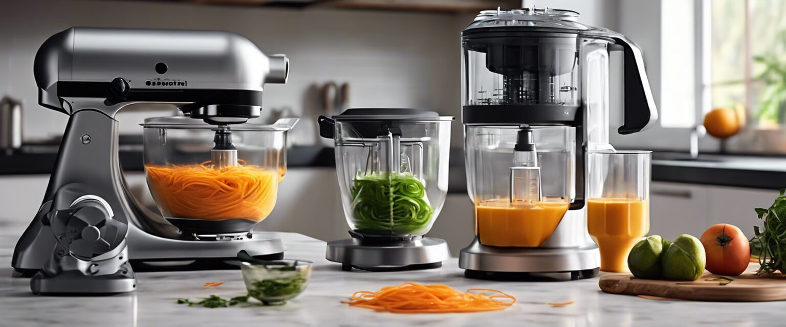 Modern kitchen gadgets