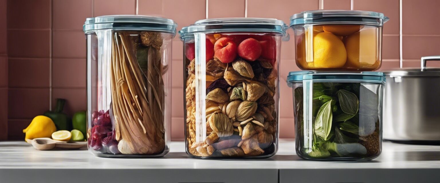 Kitchen storage containers