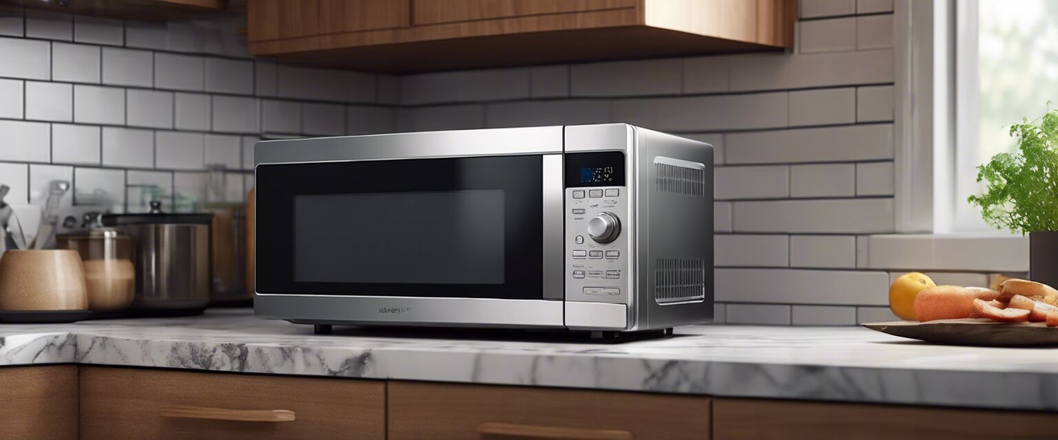 Compact microwave oven