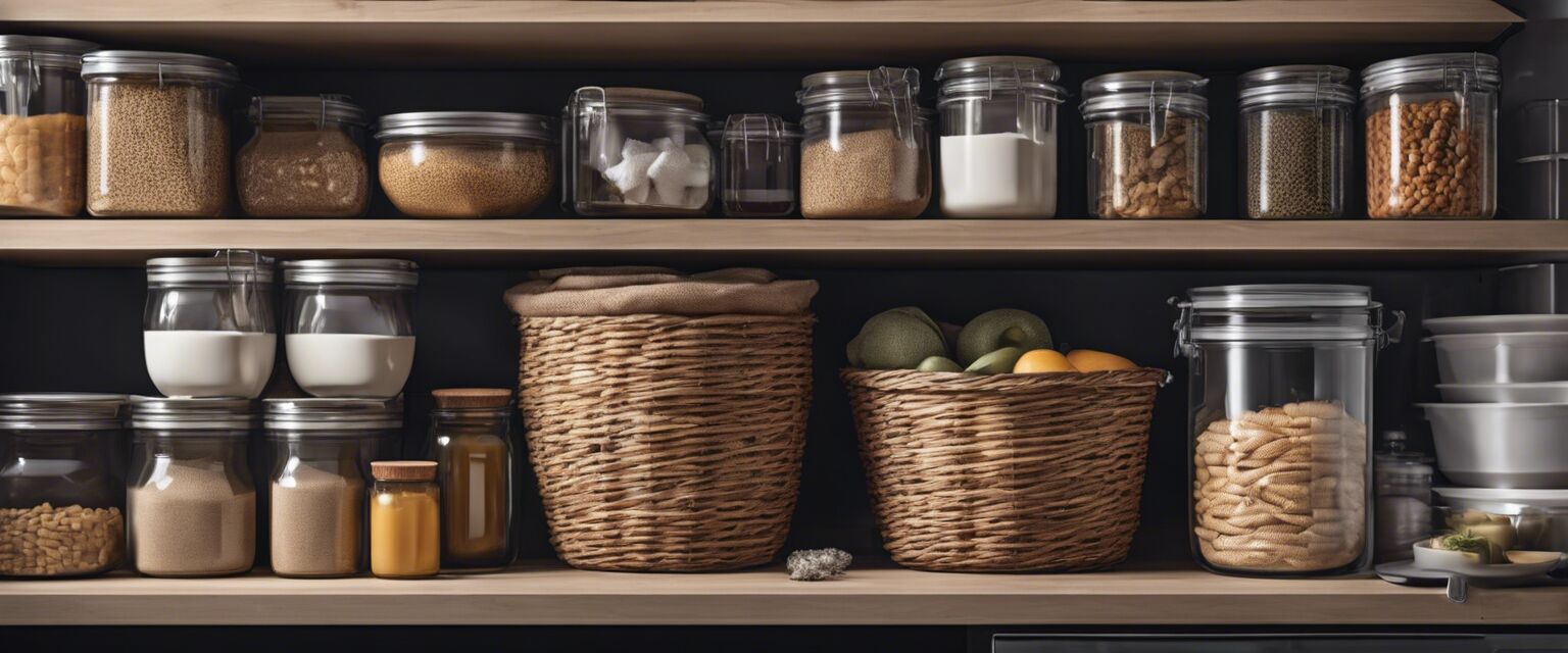 Organized pantry